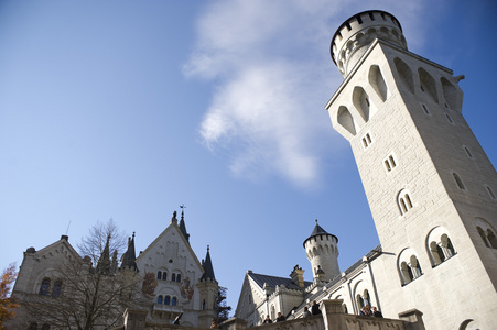 德国南部菲森Fussen旧天鹅堡Schloss  Hohenschwangau