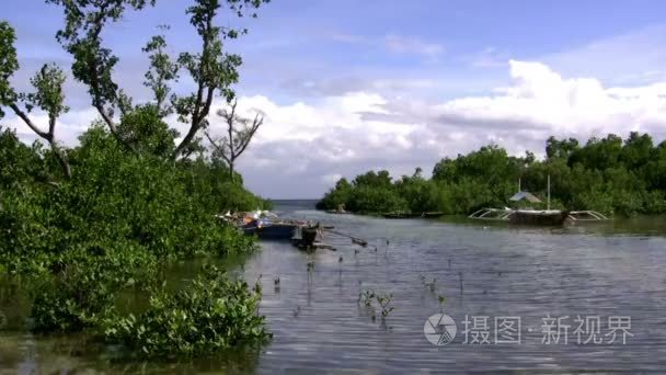 钓鱼与载荷的渔获量视频