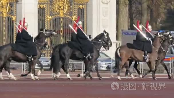 警卫队仪式的变化视频