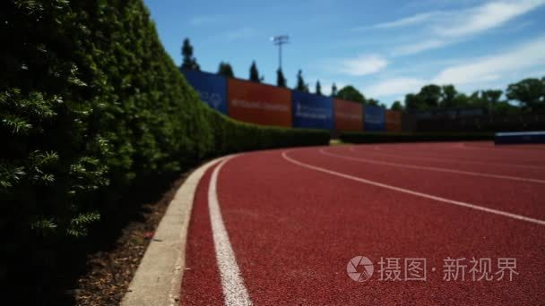 普林斯顿大学田径场视频