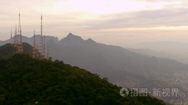 空中的里约热内卢视频