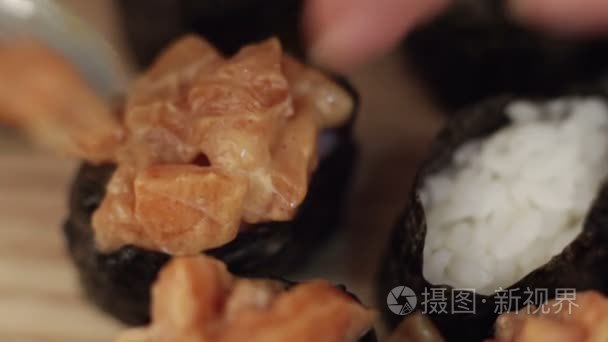 京坎寿司卷视频