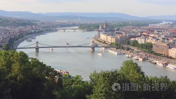 多瑙河布达佩斯匈牙利视频