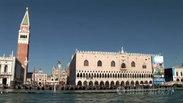 京杭大运河在威尼斯圣马克大教堂