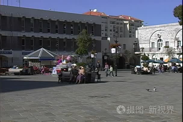 大台广场在直布罗陀视频