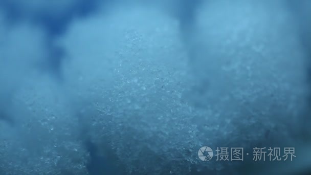 冰水晶背景视频