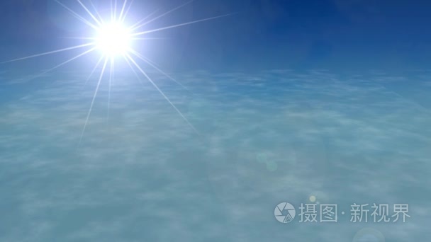 上述的飞云飞机飞机天空平流层太阳镜头光晕 4 k