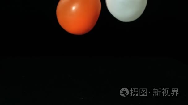 慢动作弹跳水气球视频
