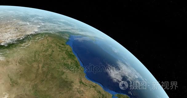 查看从印度国家地球空间视频