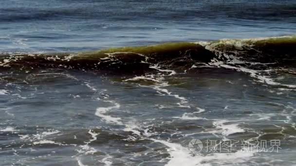 令人惊异的太平洋海洋波浪视频