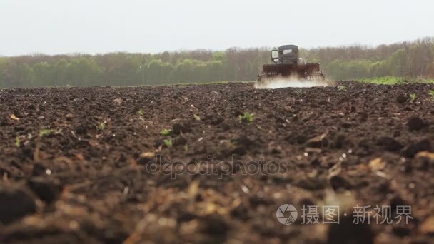 农用播种和培养领域视频