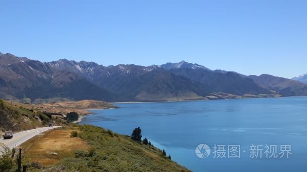 哈威亚湖风景路视频