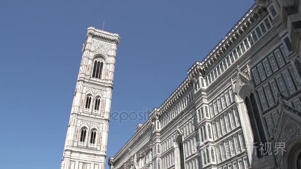 佛罗伦萨大教堂的画面视频