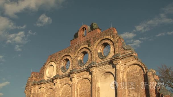 柏林灵柩火车站站房建筑视频