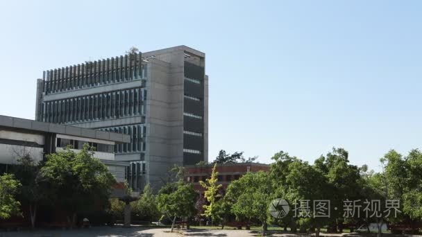 大学校园建筑视频