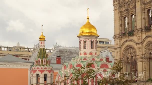 关于莫斯科红场大教堂喀山视频