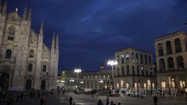 意大利米兰大教堂视频