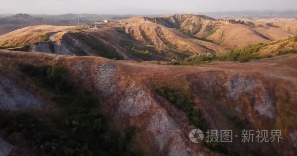 滚动的意大利风景视频