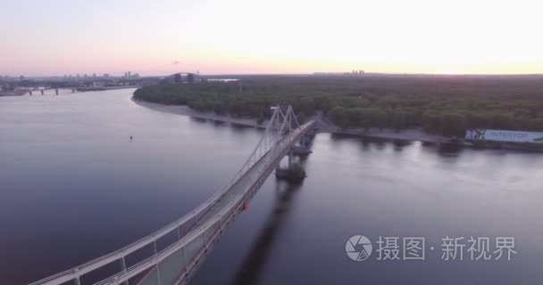 基辅桥鸟瞰图