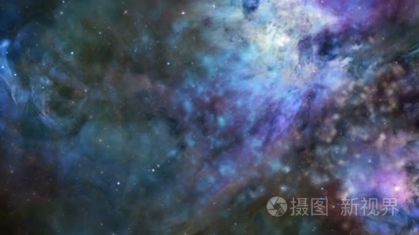 深空星系与星场视频