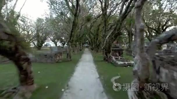 乘坐在西部公墓槟城海岛视频