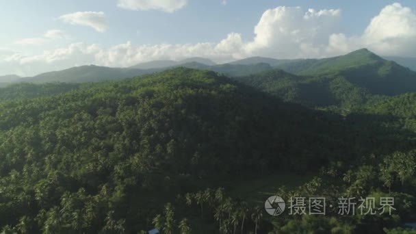 山风景在菲律宾视频