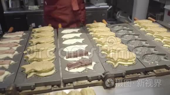 鱼煎饼日本菜视频