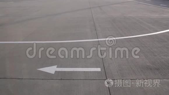 机场跑道标志视频
