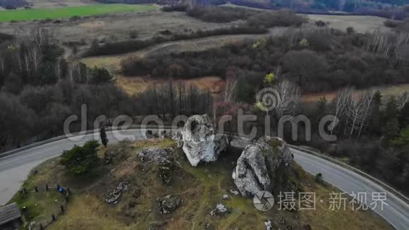 波兰西里西亚省侏罗纪高地视频