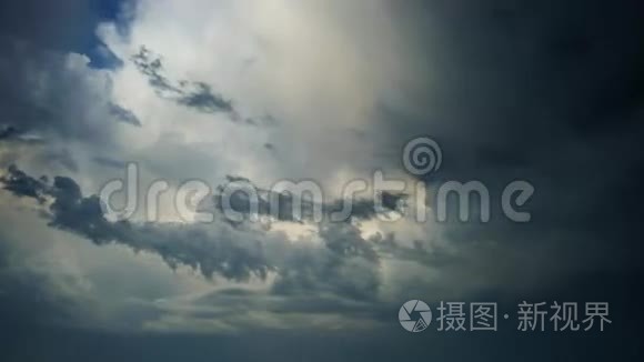 暴风雨的天空