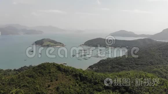 南丫岛海湾养鱼场视频