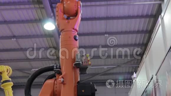 工业机器人手臂视频