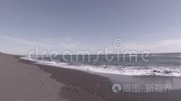 堪察加的太平洋海岸视频