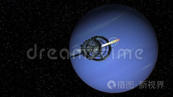 伟大的宇宙飞船从海王星返回视频