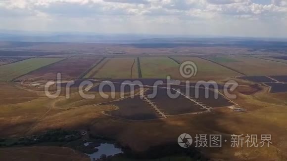 从高度划分种植园地块视频