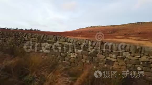 英格兰山顶区国家公园的草山视频