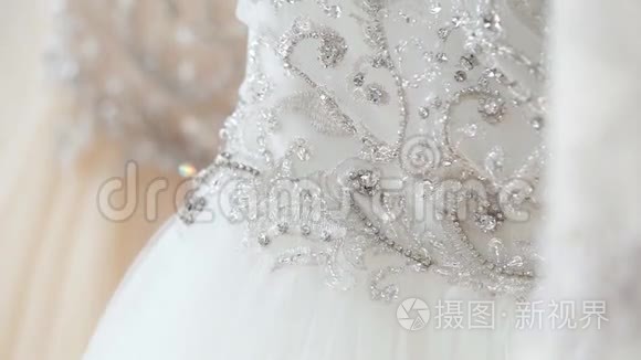 新娘礼服背景视频