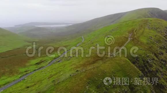 在康纳帕斯的定乐半岛上空飞行视频