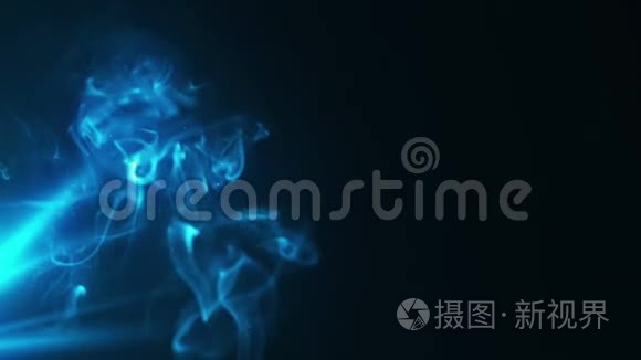 带有烟雾和灯光的高清视频背景视频