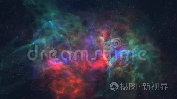 星云星系创造空间视频