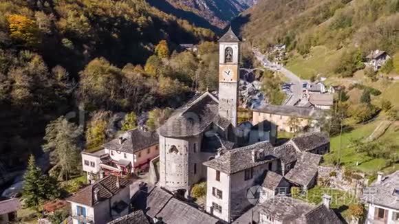 瑞士维萨斯卡迪奇诺村视频