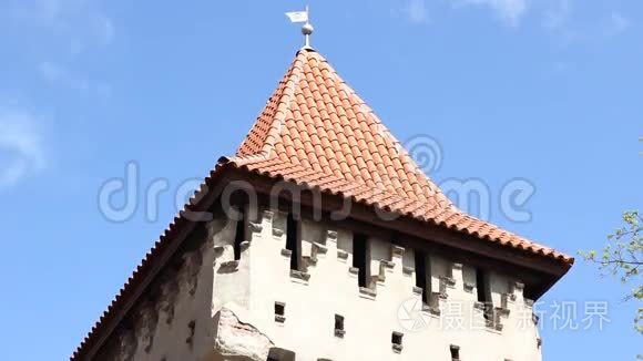 中世纪城堡堡垒堡垒堡垒视频