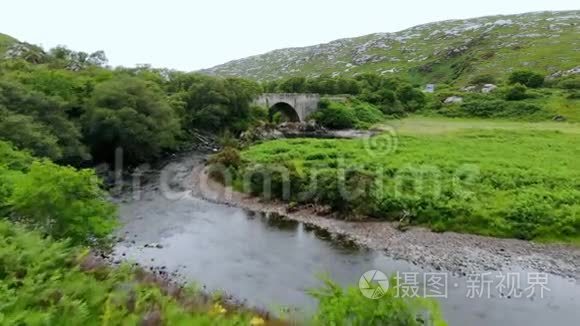 飞越苏格兰高地的嘉能可美景视频