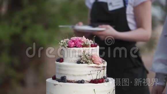 结婚庆典蛋糕视频