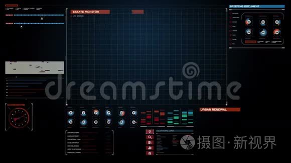 数字显示仪表板中的钢框架制作及施工工艺建设。 低视野。 2.