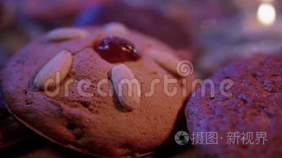 圣诞节姜饼传统德国利布库申视频
