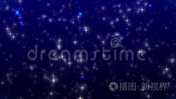 数字夜空与星星背景