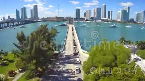 迈阿密市中心和海湾视频