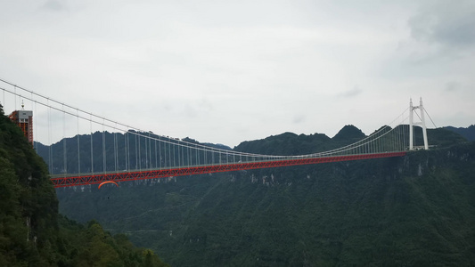 湖南湘西矮寨大桥 视频