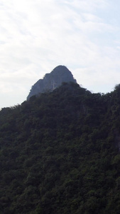 航拍桂林阳朔奇山山洞 5A景点视频